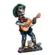thumbnail image 2 of Divertida Estatua De Esqueleto Coleccionable Resina Calavera Banda Estatuilla Escritorio Decoración Argent Guitarra, 2 of 3