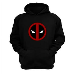 Genérico - Polerón Canguro Superhérore Inmortal Negro Talla Xl Unisex