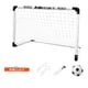 thumbnail image 3 of Porterías De Fútbol Para Niños Conjunto De Redes De Fútbol Portátiles Entrenamiento Al Aire Libre Montaje Fácil, 3 of 5