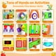 thumbnail image 2 of Montessori Busy Board INNOSKY para 1-2 años con música y bilingüe, 2 of 7