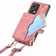 thumbnail image 5 of Funda Tipo Cartera con Correa Cruzada para Xaiomi Redmi Note 12 5G Protección Contra Golpes Rosa, 5 of 6