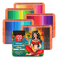 Telotenemos - Set 120 Lápices De Dibujo Profesional Estuche Colores Dibujo