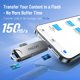thumbnail image 3 of Memoria USB OSCOO 256 GB USB 3.1 Dual USB‑C/A, 3 of 9