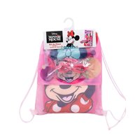 Mashini - Toalla Niño Niña Con Lentes De Agua Y Bolso Minie