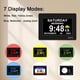thumbnail image 4 of Reloj calendario SSYA de 7 pulgadas con 12 opciones de alarma y regulable automáticamente, 4 of 8