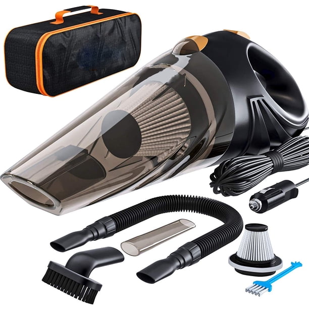 Car Vacuum Cleaner Car Accessories Small 12V High Power Handheld Portable Car Vacuum Cord & Bag Detailing Kit Essentials For Travel, RV Camper