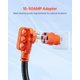 thumbnail image 5 of Cable de extensión VEVOR para RV, 50 amperios, 15 m, con indicador LED adaptador, 5 of 9