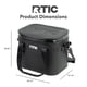 thumbnail image 5 of Bolsa isotérmica Soft Cooler RTIC ultrarresistente para 30 latas, color negro, 5 of 7