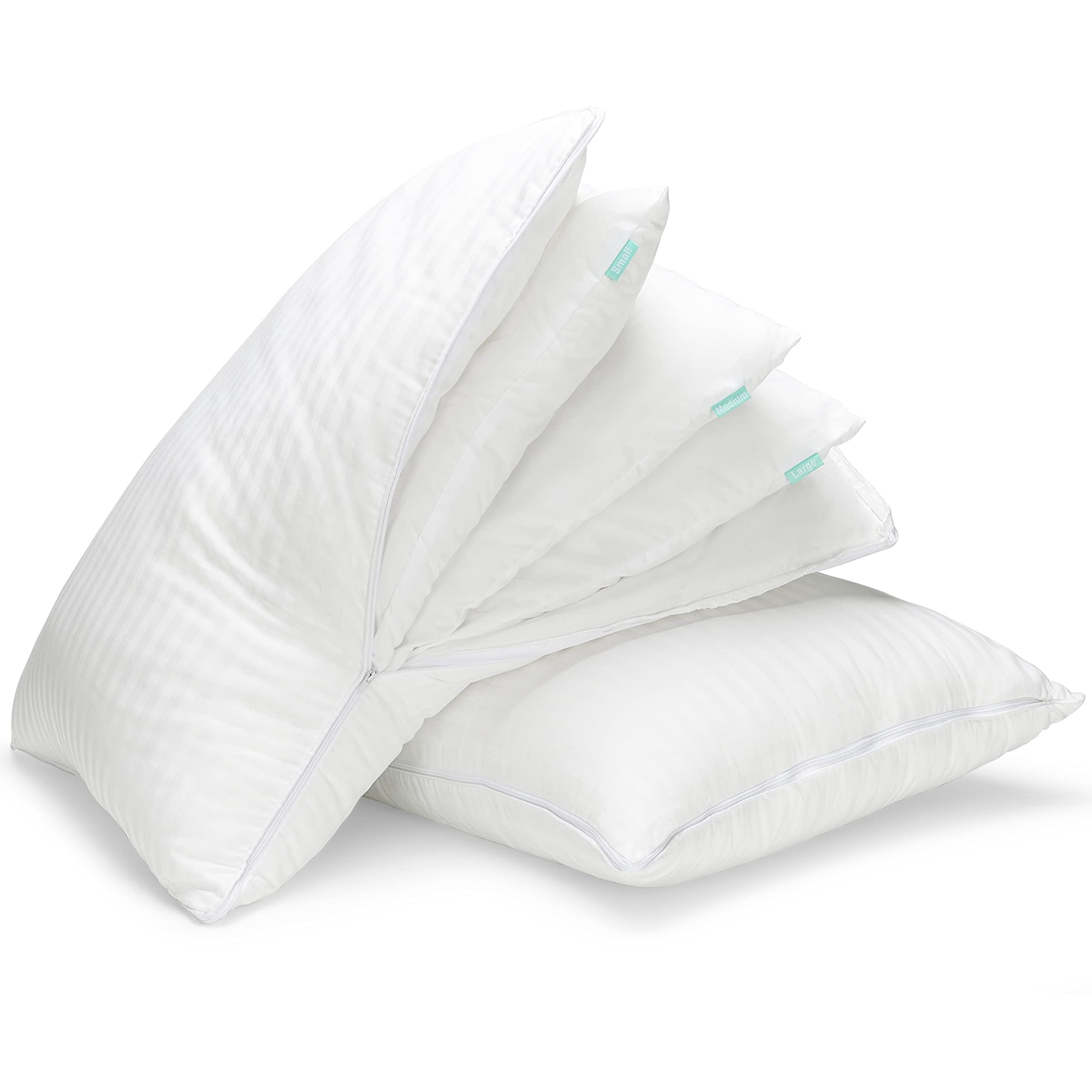 Pillows Eversnug, Juego De 2 Camas Queen Size, Con Capa Ajustable
