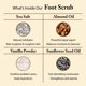 thumbnail image 2 of Exfoliante para pies FootFitter Natural con sal marina y aroma a vainilla dulce, 2 of 5