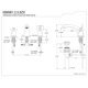 thumbnail image 3 of Grifo Kingston Brass KB8968ZX Millennium de 8" con separación amplia, 3 of 3