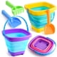 thumbnail image 1 of Set de Juguetes de Playa EZIYIN con 6 Cubos Plegables y Palas, 1 of 7