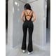 thumbnail image 2 of Enterizo Deportivo Para Mujer Espalda Abierta Y Calza Flare, 2 of 3