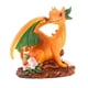 thumbnail image 1 of Estatua De Dragón Decorativa, Figura De Dragón Para Restaurante, Estantería, Decoración Artesanal, Naranja, 1 of 3