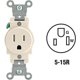 thumbnail image 2 of Toma eléctrica Leviton 15A TR Individual, 2 of 3