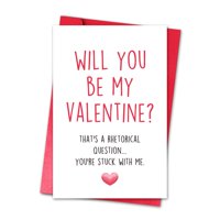 Tarjeta De San Valentín Lymeqing Humorística Para Marido Y Mujer