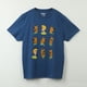 thumbnail image 1 of Polera Manga Corta Hombre Scooby Faces Azul Hanna Barbera, 1 of 4