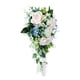 thumbnail image 5 of Boda romántica Novia Ramo de mano Flores rosas 50x25 cm Flores artificiales para el Día de San Valentín Despedida de soltera Festival, 5 of 5