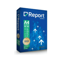 Genérico - Resma De Papel Bond Sulfito A4 Report Premium 75G 500 Hojas Blanco