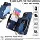 thumbnail image 2 of Funda Tipo Cartera con Correa Cruzada para iPhone 14 Pro Protección Contra Golpes Azul, 2 of 5
