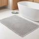thumbnail image 1 of REGALWOVEN Alfombra de Baño con Flecos de Waffle Suave Absorbente para Lavandería Lavable Alfombras de Baño Gruesas Regalos para el Hogar Bohemia Gris 24" x 36", 1 of 7