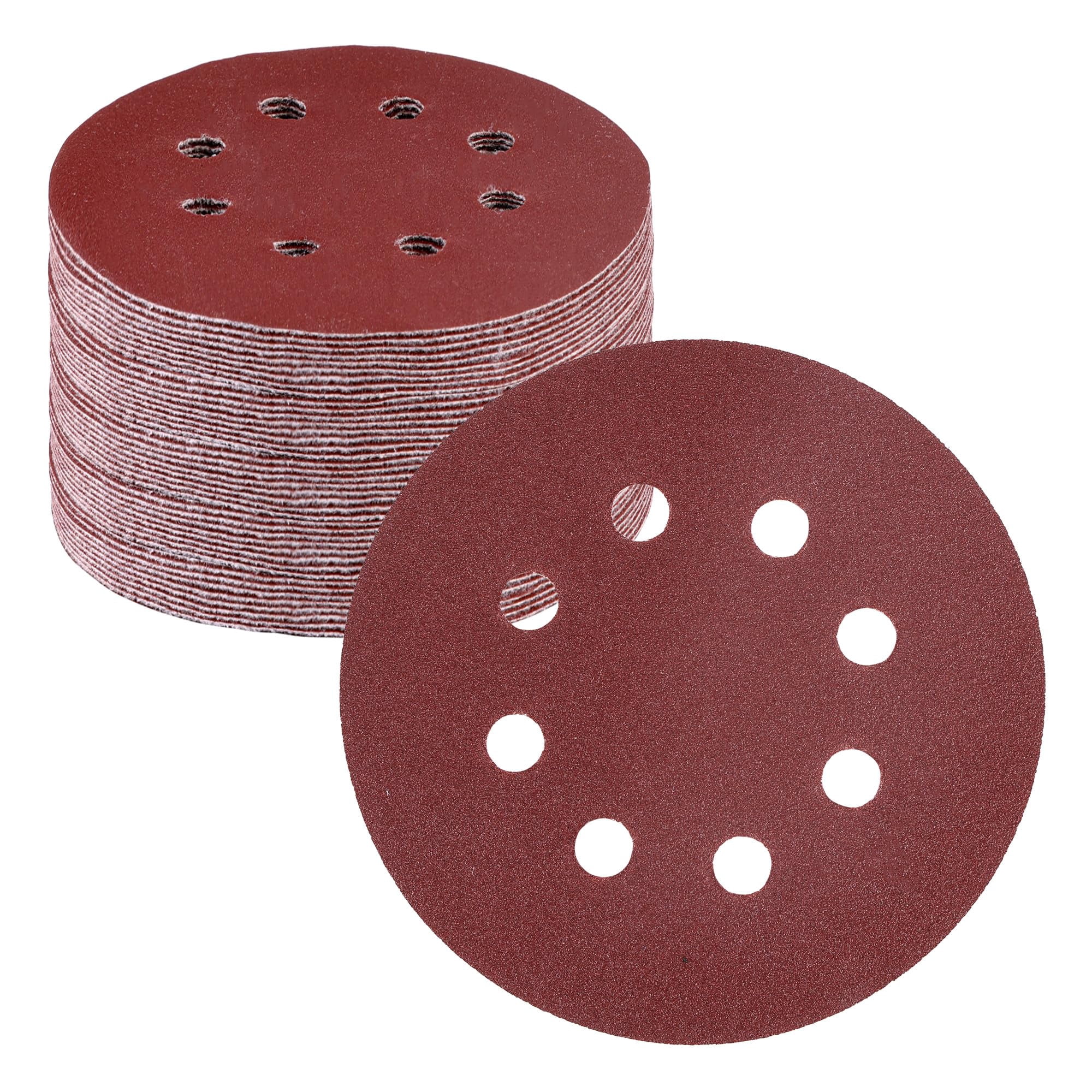 Discos De Lijado Workpro, 50 Piezas, Grano 120, 5 Pulgadas, Para Lijadora Orbital