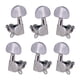 thumbnail image 4 of Clavijas De Afinación De Cuerdas De Guitarra Con Bloqueo De 6 Piezas Para Guitarras Eléctricas Populares Guitarras 2L 4R Argent, 4 of 5