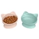 thumbnail image 1 of Cat Bowls Kitty City con orejas de gato levantadas, paquete de 2, 200 ml (pastel), 1 of 5