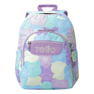 Mochila Urbana Notebook Escolar Totto Classic Acuarela Niña