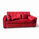 thumbnail image 2 of SOFA LATINA 3 CUERPOS FELPA ROJO, 2 of 4