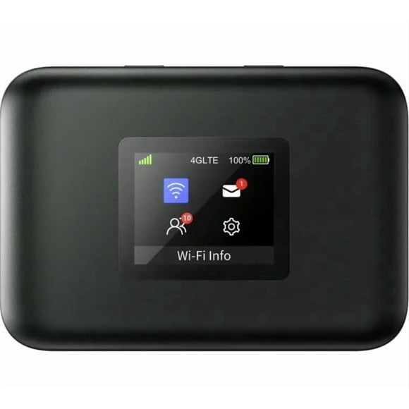 Hotspot AT&T Turbo 3, 256 MB, color negro, prepago, 16 dispositivos