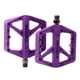 thumbnail image 4 of Bicicleta Pedales De Bicicleta De Monta?a BMX Rodamiento Sellado 9/16 '' Plataforma Ancha Morado, 4 of 5