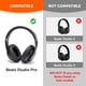 thumbnail image 2 of Almohadillas para auriculares WC PadZ Studio Pro de cuero PU extra grueso, 2 of 8