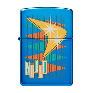 Zippo - Encendedor Retro Design Azul Zp49768
