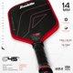 thumbnail image 2 of Palas de Pickleball Franklin Sports PRO C45 de Fibra de Carbono, 2 of 8