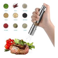 Genérico - Mini Molinillo Molino Moledor Pimienta Sal Especias Premium