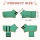 thumbnail image 2 of Uxcell Abrigo Secador para Perros, Batas para Perros para Después del Baño Bata Súper Absorbente Toalla Suave Ajustable, (M, Verde Oscuro), Destinado para Secado Rápido Mascotas, 2 of 7