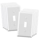 thumbnail image 1 of Interruptor de luz basculante ELEGRP de pared, 1 elemento, blanco brillante, 10 unidades, 1 of 6