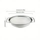 thumbnail image 1 of Stainless Steel Dense Mesh Oil Leakage Mesh Sieve Fried Filter Oil Slag Sieve Soy Milk Filter Mesh Sesame Millet Household Leakage Mesh, 1 of 3
