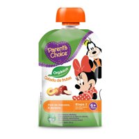 Colado Orgánico De Manzana & Durazno 90 G Parent'S Choice