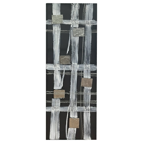 Cuadro Decorativo Tramas 120 x 40 x 3 Cms.