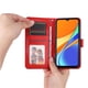 thumbnail image 2 of Funda tipo cartera FOXDOCK para Xiaomi Redmi 10A 4G , diseño girasol en relieve, cuero PU, cierre magnético, soporte y tarjetero, 2 of 5