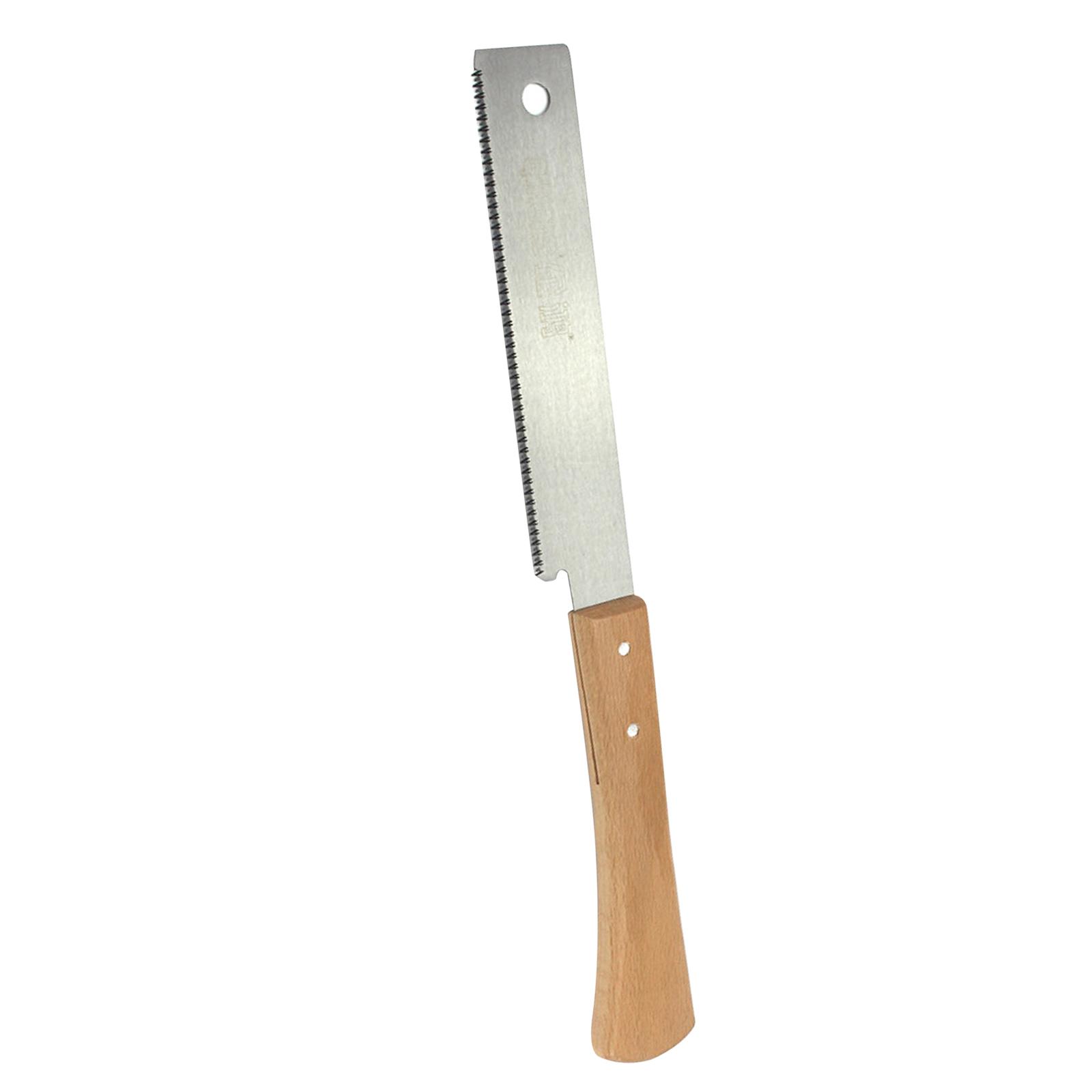 Bothyi - De Corte Al Ras Pequeña Para Carpintería Con Mango De Madera, Hoja Flexible