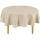 thumbnail image 1 of Mantel De Hule Plastico Mesa Redondo Color 140cm Beige, 1 of 2