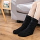 thumbnail image 5 of Calentadores de piernas peludos por encima de la rodilla, calcetines de felpa, pantuflas altas y largas, calcetines de invierno para dormir en casa para mujeres y hombres., 5 of 5