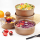 thumbnail image 3 of Bowl Kraft con Tapa Transparente 1000 cc Pack x50 Unidades Envase Biodegradable, 3 of 3