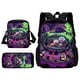 thumbnail image 1 of 3 pcs set Funny M-mortys Cartoon R-ricks School Bag For Boy Girls with Shoulder Bags Pencil box Cartoon Backpack for Child, 1 of 3