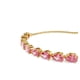 thumbnail image 4 of Pulsera Swarovski Matrix con circonitas Swarovski en talla pera, color rosa, 4 of 6