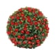 thumbnail image 1 of Bola topiaria colgante de flores de simulación, 7.8 pulgadas, material de PE, accesorio multiusos, duradero, decoración floral realista para cafetería Estilo B, 1 of 5