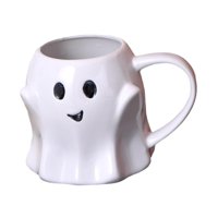 Bothyi - Taza De Café Fantasma Linda, Taza De Porcelana Novedosa Para Regalo De Cumpleaños De Halloween, Navidad